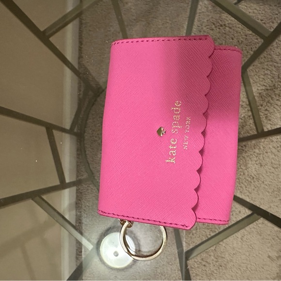 Kate Spade pink wallet key ring - Picture 4 of 5